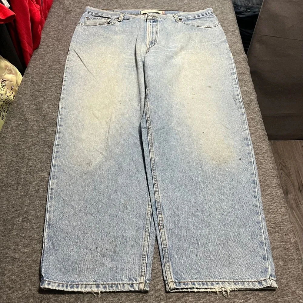 Levis 560 Comfort Fit Jeans Light Wash Denim W40 L30 Baggy Relaxed Skater Pant